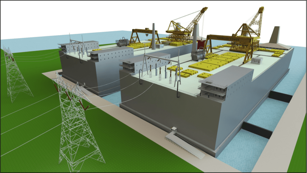 ThorCon Nuclear Isle – Towable MSR Platforms 